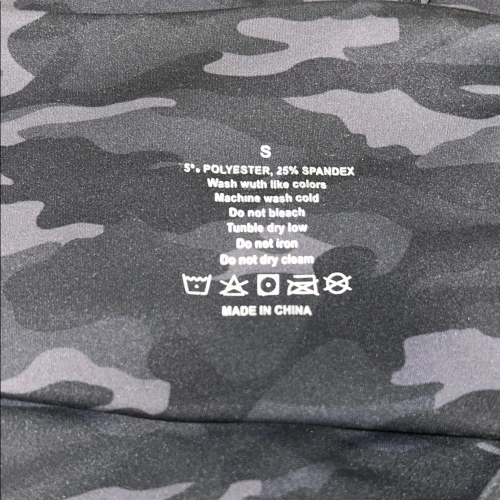 Camo Women's Bike Shorts